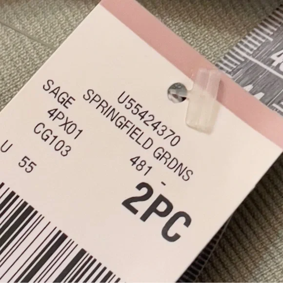 Jones NY Light Sage Green Blazer PantSuit 2Pc Set Sz 12 NWT High Waist Loose Fit - Picture 15 of 16